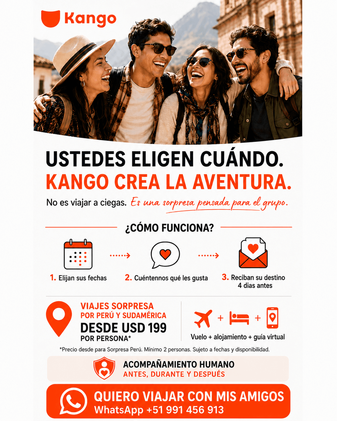 Quiero viajar con mis amigos