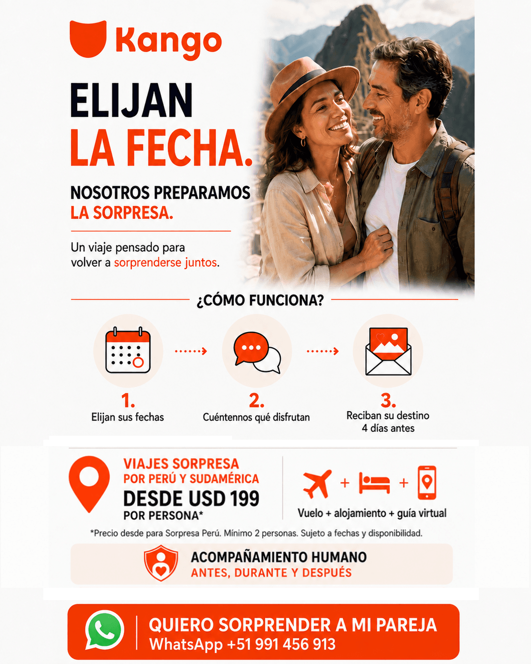 Quiero viajar con mi pareja